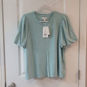 Wonderly puff sleeve top